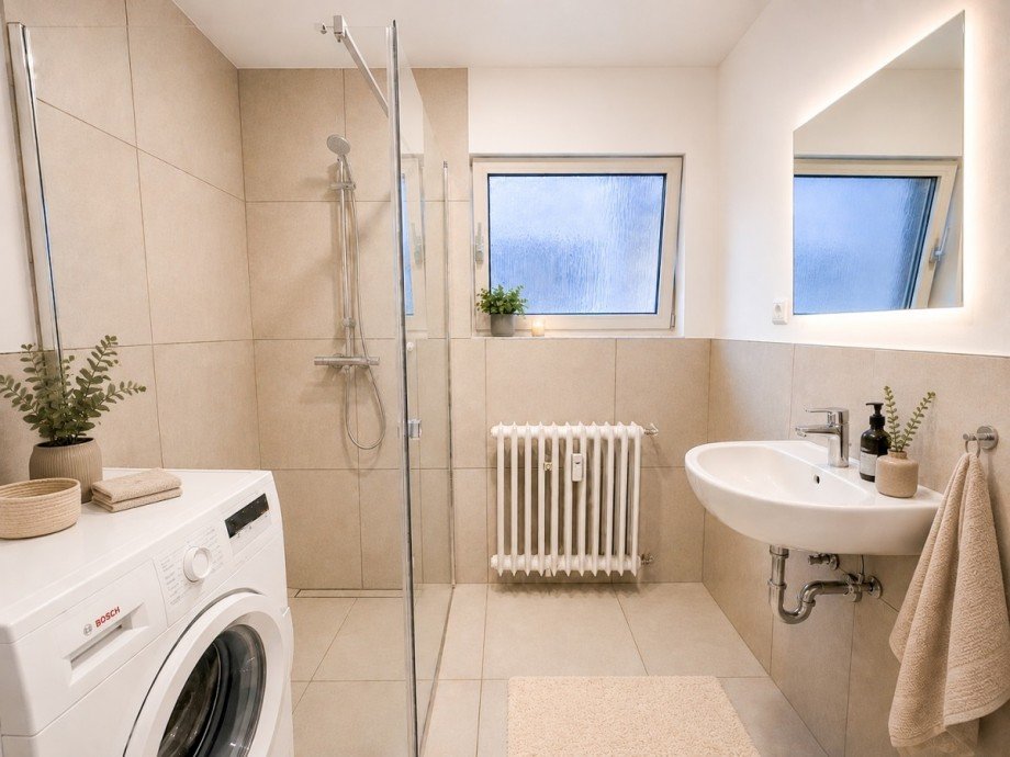 Duschbad Etagenwohnung D�sseldorf
