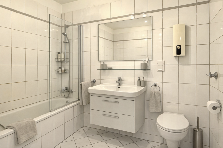 Wannenbad Etagenwohnung D�sseldorf