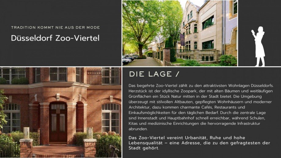 Die Lage. Etagenwohnung D�sseldorf