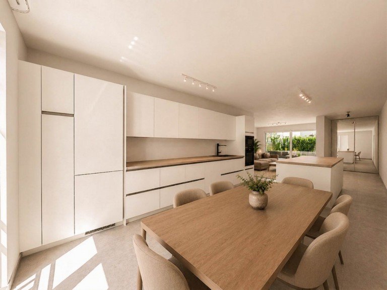 K�che D�sseldorf Etagenwohnung Exklusives Wohnen nahe der K�nigsallee - stilvolle Wohnung mit Terrasse und Tiefgarage