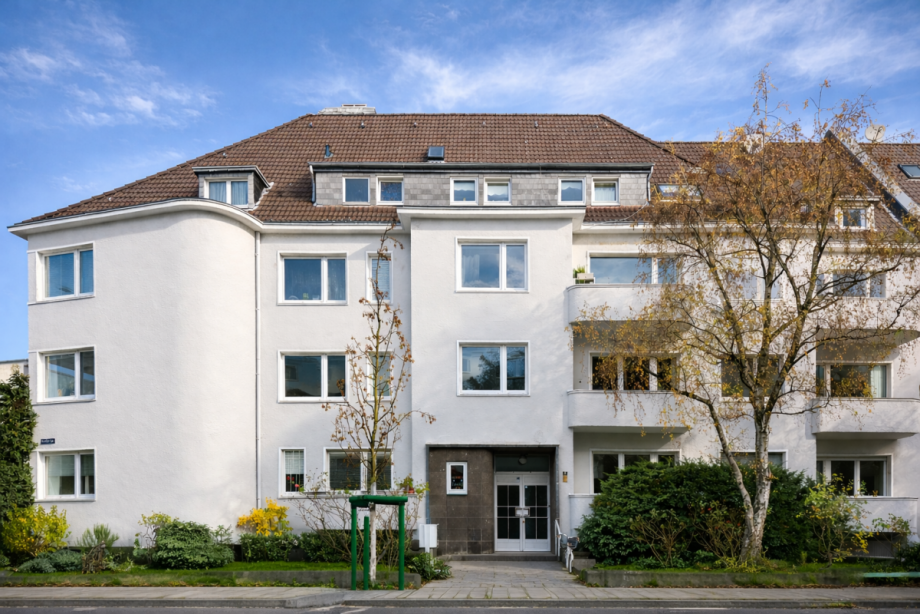 Au�enansicht Etagenwohnung D�sseldorf