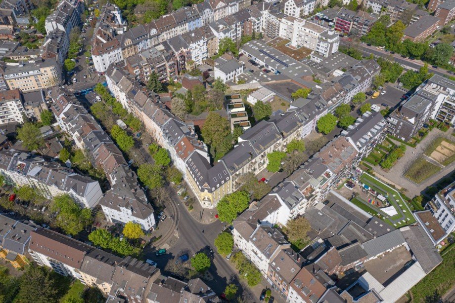 HK_Luftbild Maisonettewohnung D�sseldorf