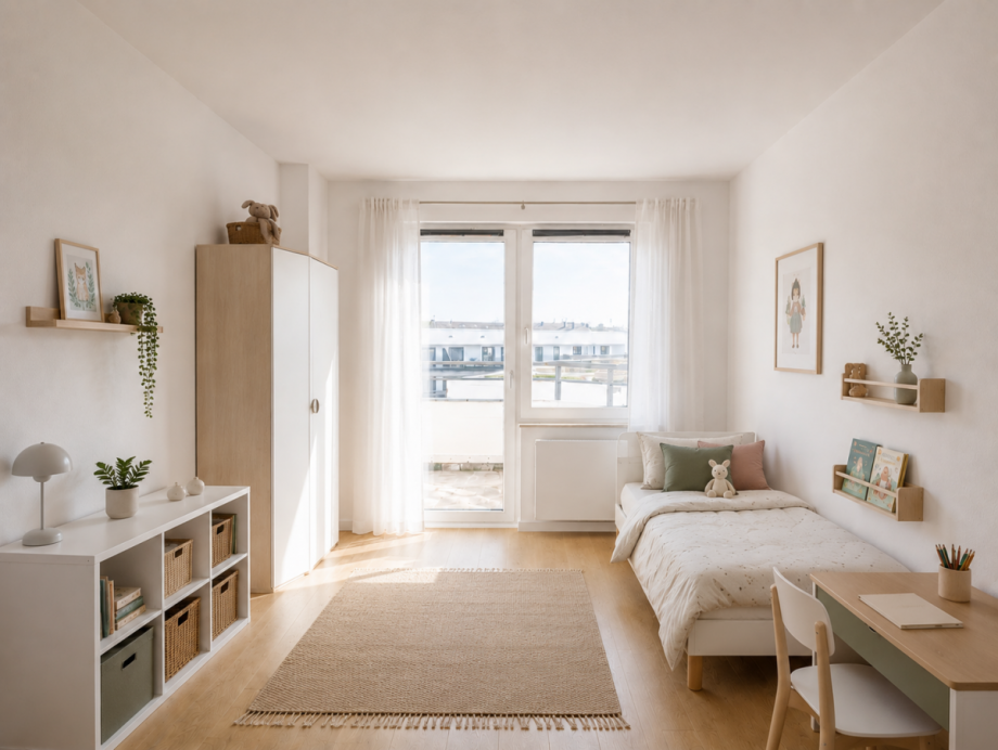 Kinderzimmer Etagenwohnung D�sseldorf