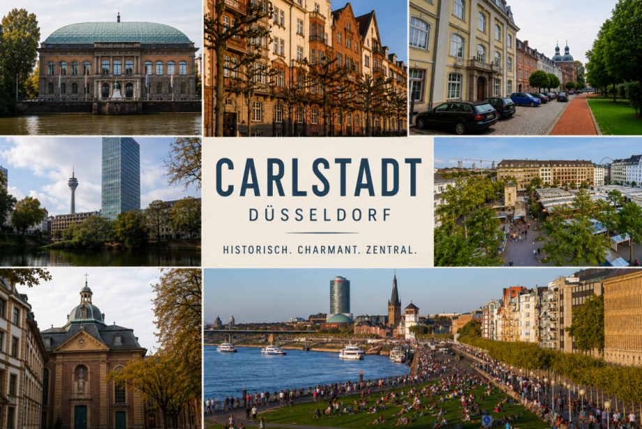 Carlstadt Dachgeschosswohnung D�sseldorf