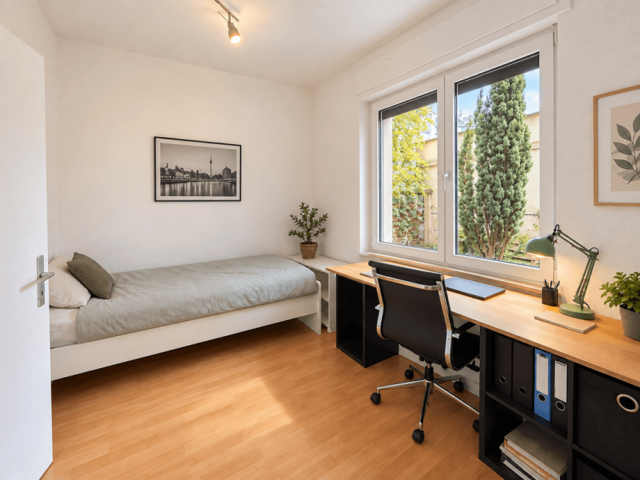 Kinderzimmer (im Grundriss Wohnzimmer) Wohnung D�sseldorf