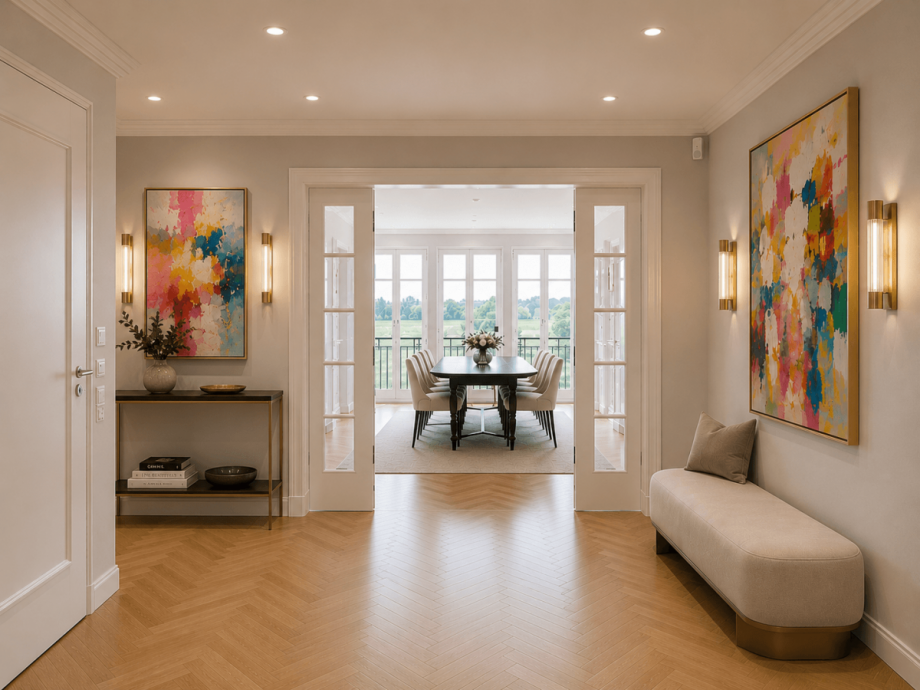 Empfangshalle Etagenwohnung D�sseldorf