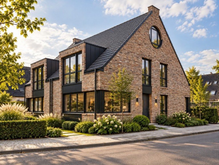 Au�enansicht (2) Kaarst Doppelhaush�lfte B�ttgen: Hochwertiger Neubau mit viel Raum f�r modernes Familienleben