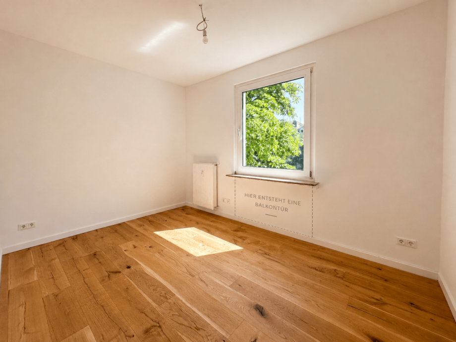 Schlafzimmer (IST-Zustand) Etagenwohnung D�sseldorf