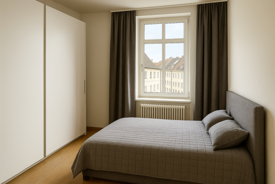 Schlafzimmer Etagenwohnung D�sseldorf