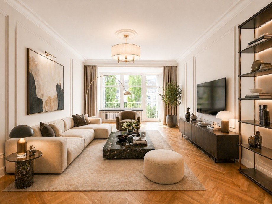 Visualisierung Etagenwohnung D�sseldorf