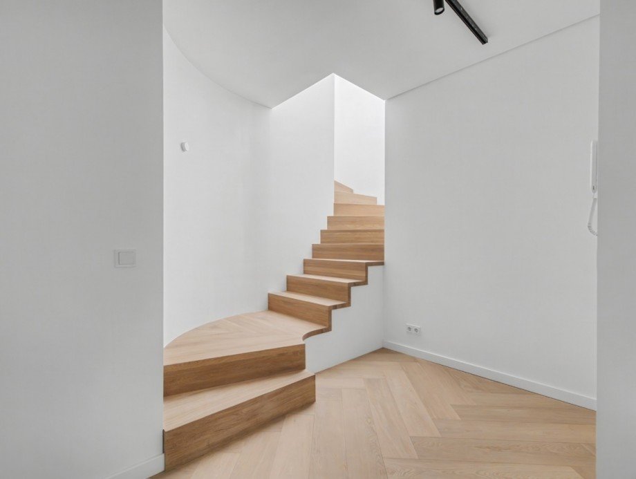 Treppe Penthousewohnung D�sseldorf