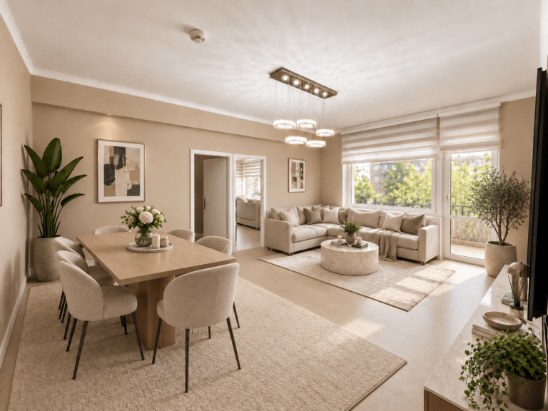 Wohnzimmer D�sseldorf - D�sseldorf - D�sseltal Etagenwohnung Traumhafte, freiwerdende Eckwohnung im Altbaujuwel - gro�z�giges Wohnen im Zooviertel mit Balkon
