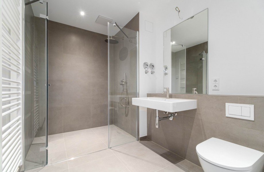 Bathroom Terrassenwohnung D�sseldorf