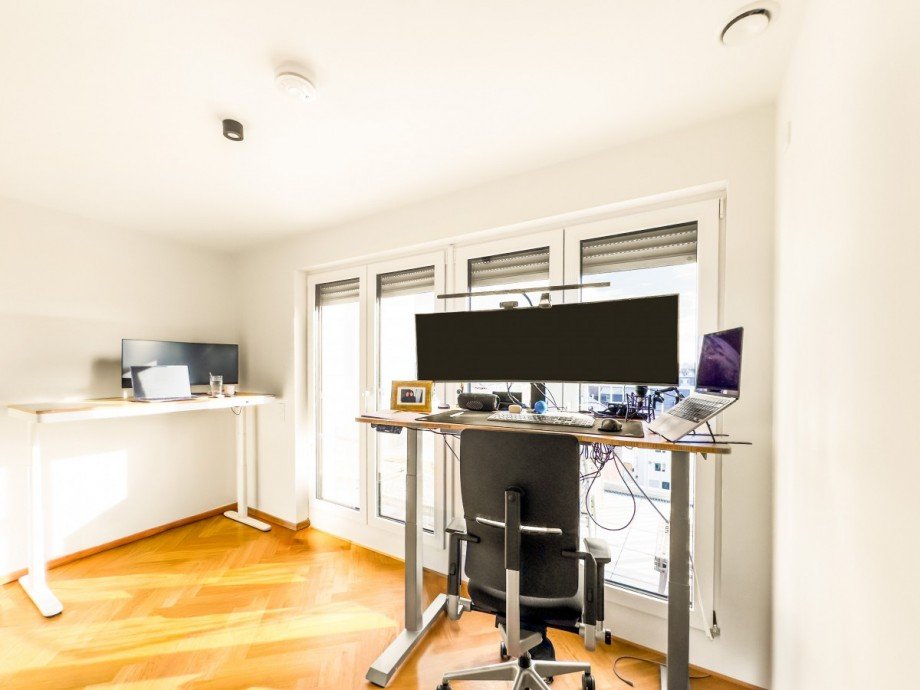 Arbeitszimmer Dachgeschosswohnung D�sseldorf