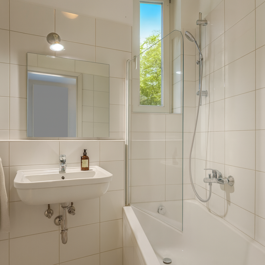 Wannenbad Vergleichswohnung Etagenwohnung D�sseldorf