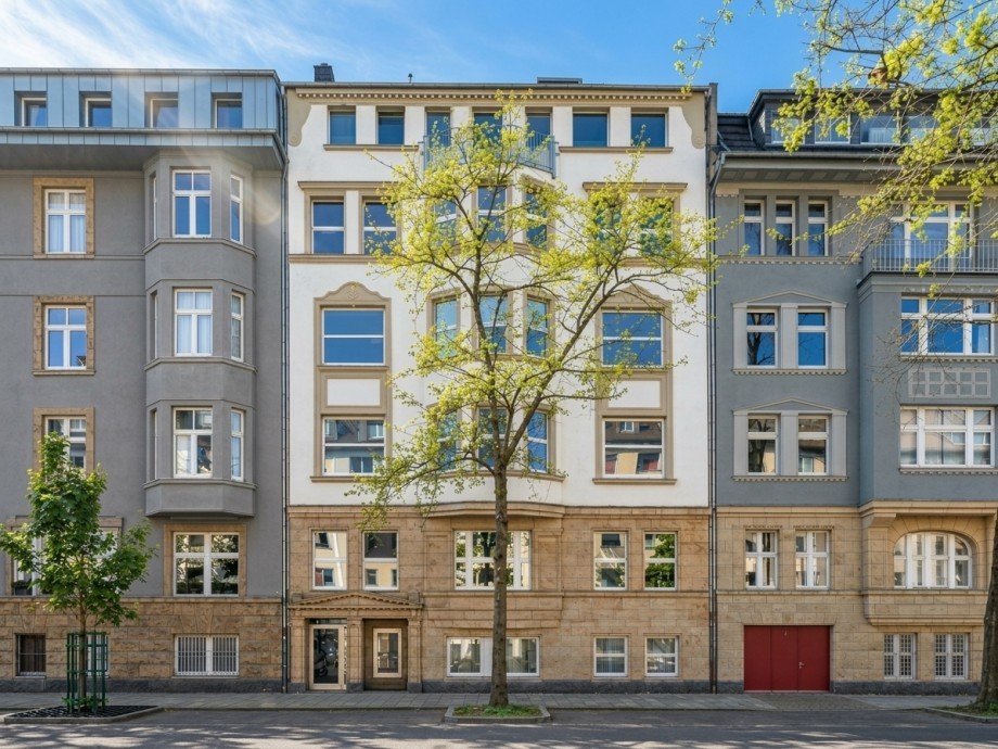 Au�enansicht Etagenwohnung D�sseldorf