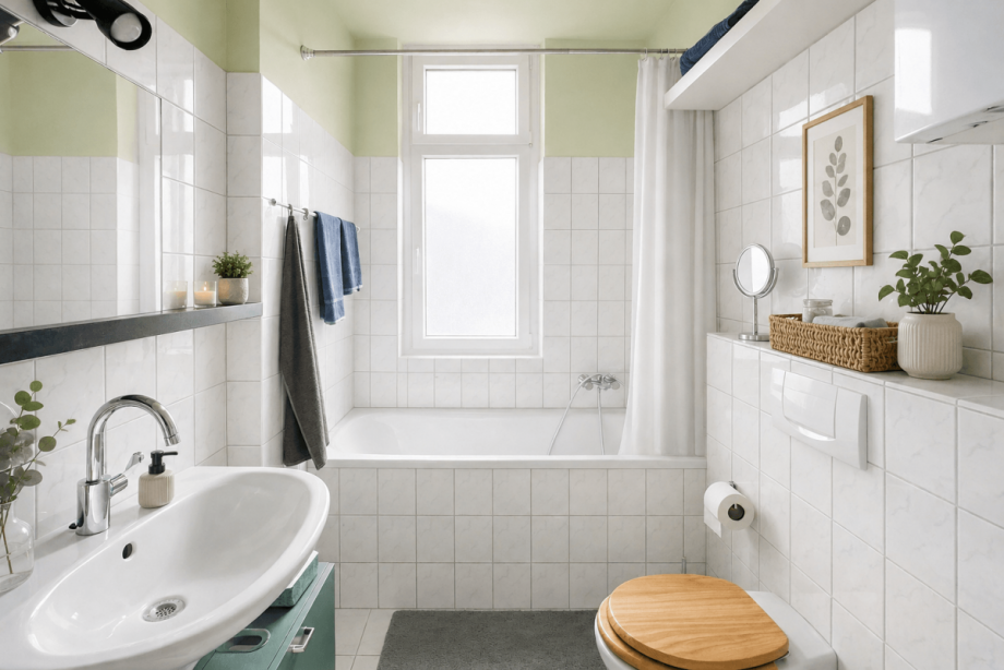 Wannenbad Etagenwohnung D�sseldorf