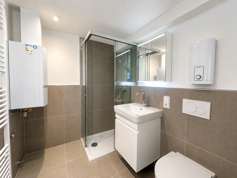 Duschbad Terrassenwohnung D�sseldorf