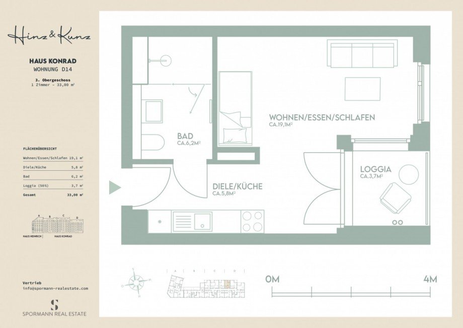 HINZ _ KUNZ D14 Etagenwohnung D�sseldorf
