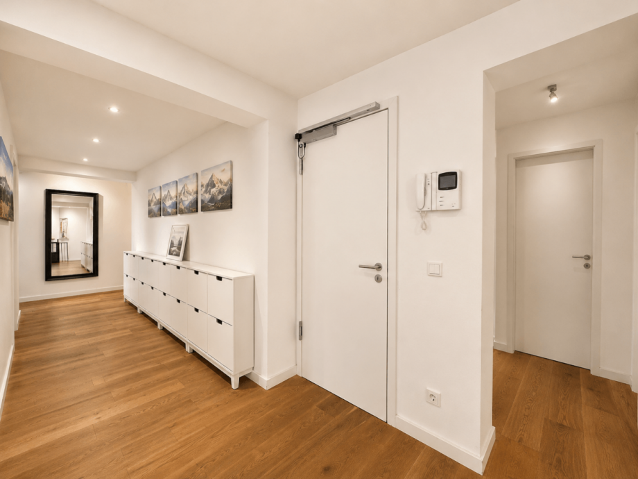Diele oben Maisonettewohnung D�sseldorf