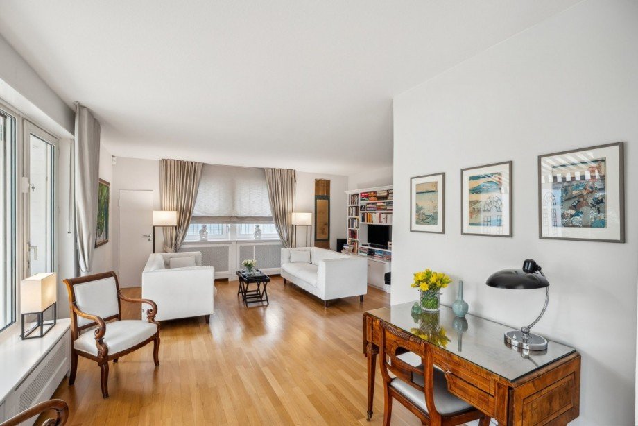 Erdgeschoss - Musikzimmer / erweiterter Wohnbereich Einfamilienhaus D�sseldorf