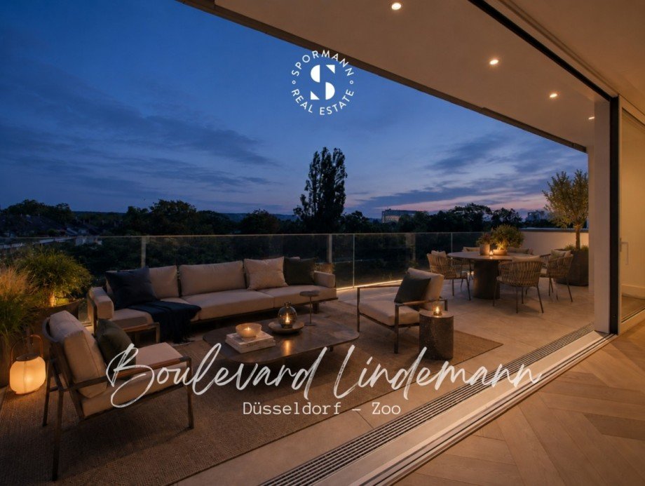 Terrasse Penthousewohnung D�sseldorf