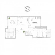 Grundriss Altbaucharme neu gedacht - ca. 90 m� Stil und Substanz