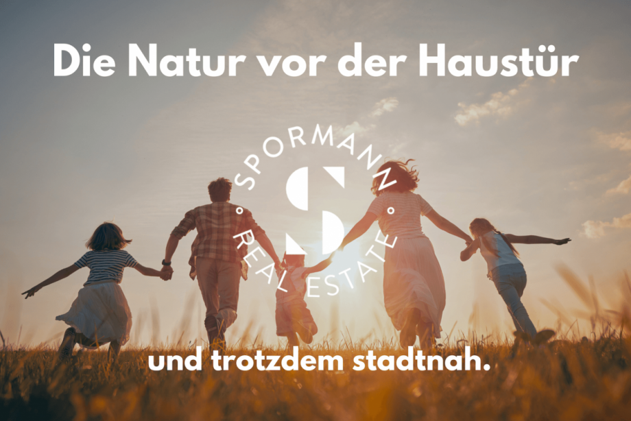 Natur vor der Haustu Maisonettewohnung D�sseldorf