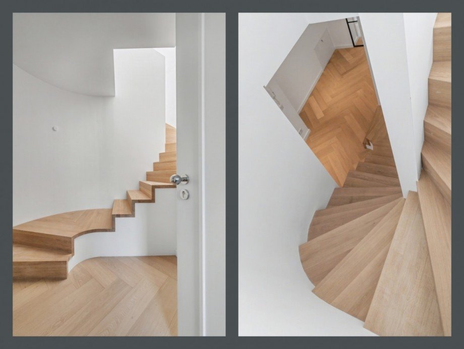 Treppe Penthousewohnung D�sseldorf