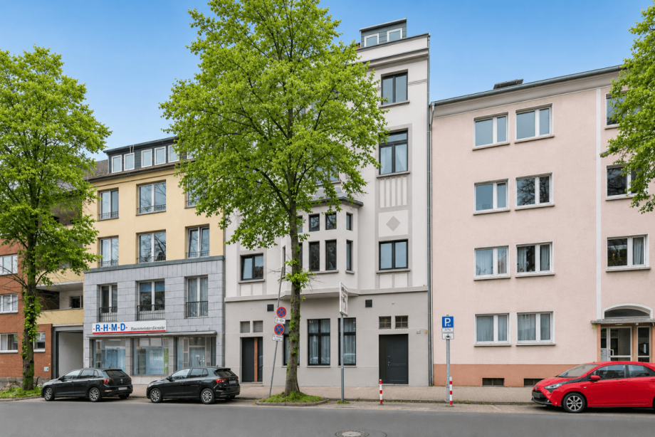Au�enansicht Maisonettewohnung D�sseldorf