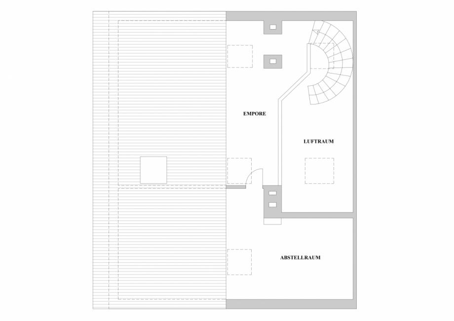 Grundriss Dach Maisonettewohnung D�sseldorf