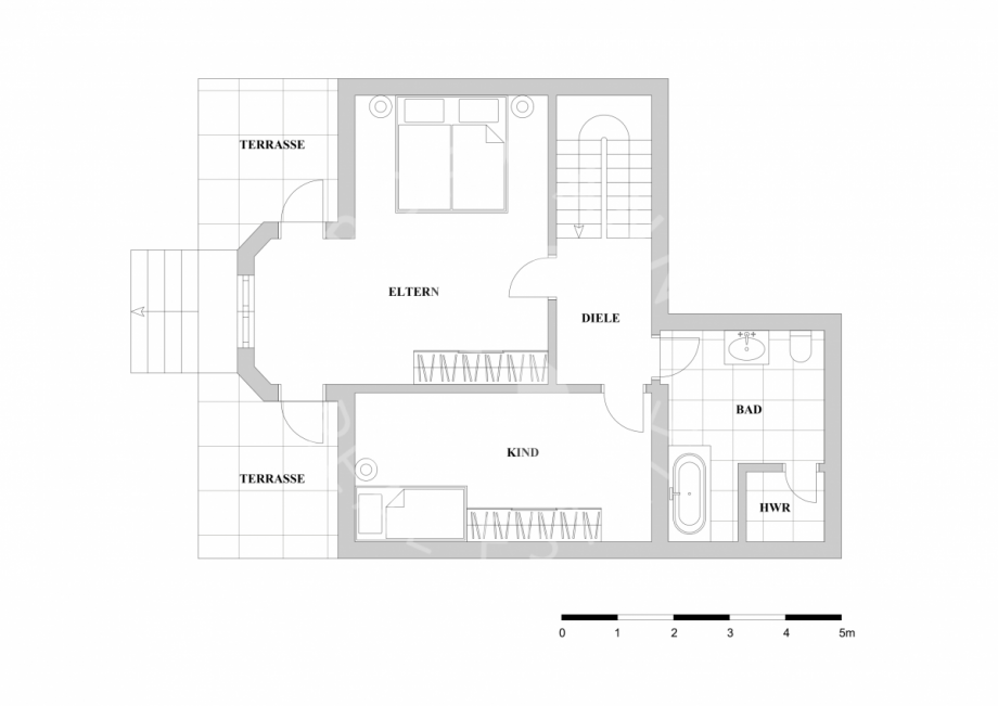 Cecilienallee - Gartengeschoss Maisonettewohnung D�sseldorf