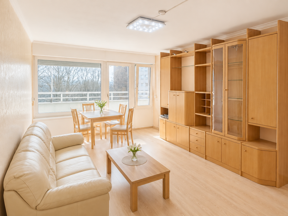 Wohnzimmer Etagenwohnung Ratingen
