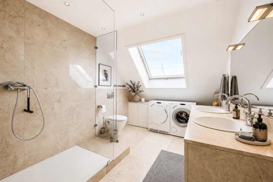 Badezimmer Penthousewohnung D�sseldorf