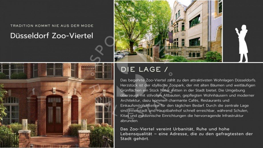 Die Lage. Etagenwohnung D�sseldorf