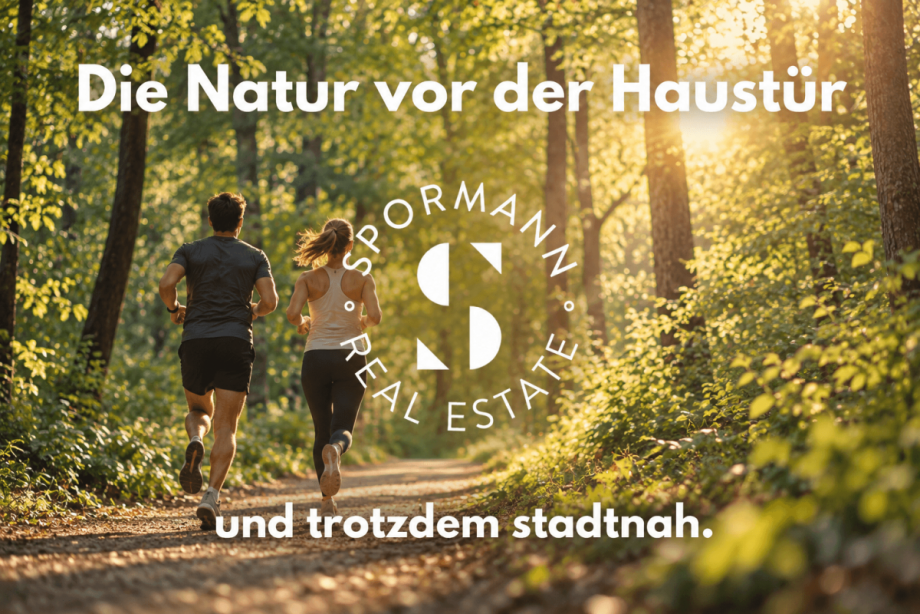 Natur vor der Tu Maisonettewohnung D�sseldorf