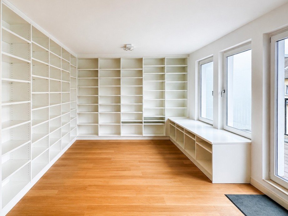 Bibliothek Penthousewohnung D�sseldorf