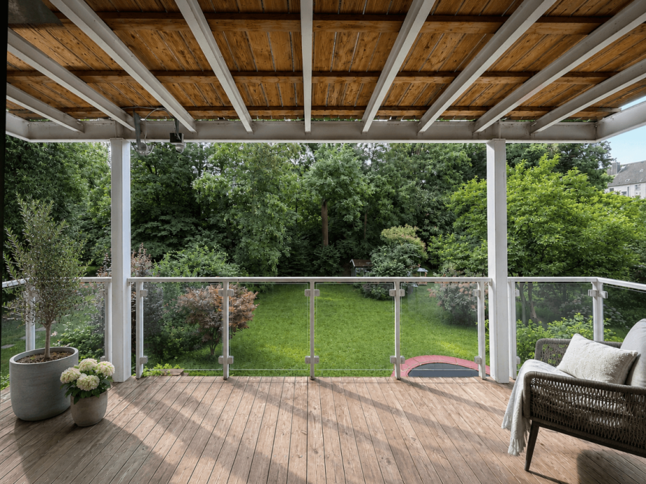 Balkon an Zimmer 4 Maisonettewohnung D�sseldorf
