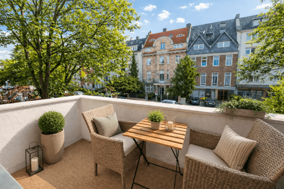 Sonniger Balkon! Etagenwohnung D�sseldorf
