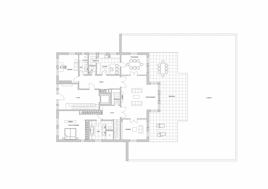 Erdgeschoss Erdgeschosswohnung D�sseldorf
