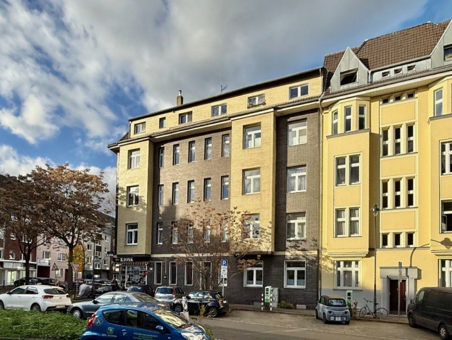 Hausansicht Ladenlokal D�sseldorf