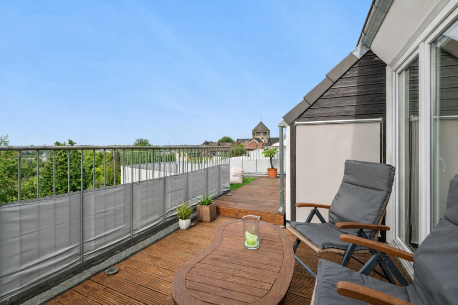 Terrasse Maisonettewohnung D�sseldorf