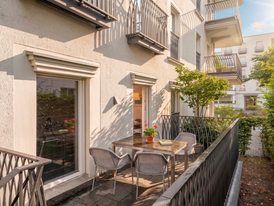 14. Terrasse Etagenwohnung D�sseldorf