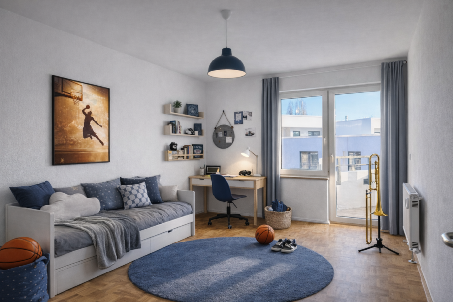 Kinderzimmer 1 Etagenwohnung D�sseldorf