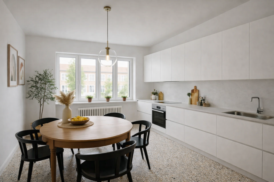 Beispiel K�che Etagenwohnung D�sseldorf