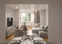 Wohnzimmer Altbaucharme neu gedacht - ca. 90 m� Stil und Substanz