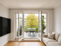 Bild (6085dbb5287688477ae4449bc43ea703): Gro�z�gige Stadtwohnung mit Kamin in exklusiver Rheinlage - Einbauk�che & Stellpl�tze
