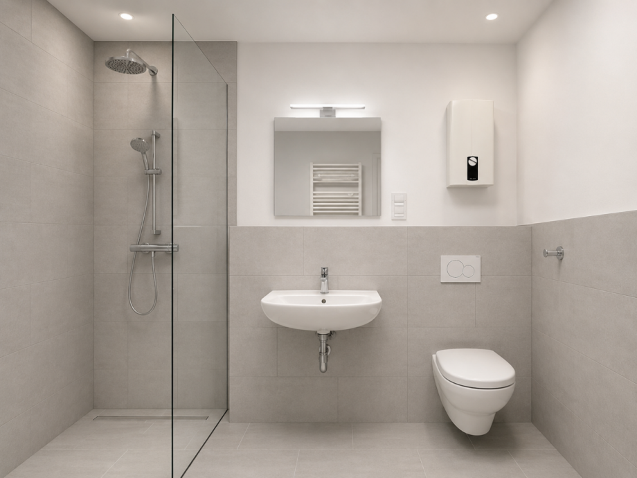 Duschbad Etagenwohnung D�sseldorf