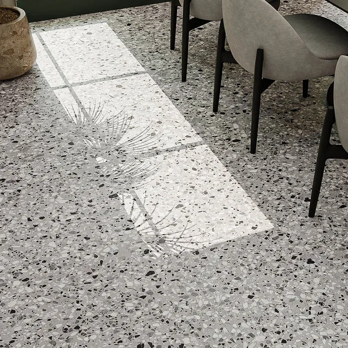 Beispiel Terrazzoboden Etagenwohnung D�sseldorf