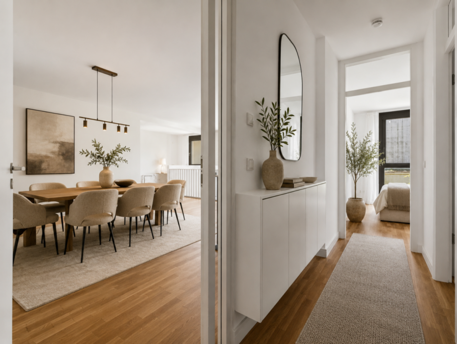 Flur Wohnung D�sseldorf
